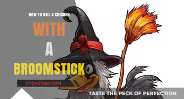 Effective and Humane Methods for Dispatching Chickens Using a Broomstick