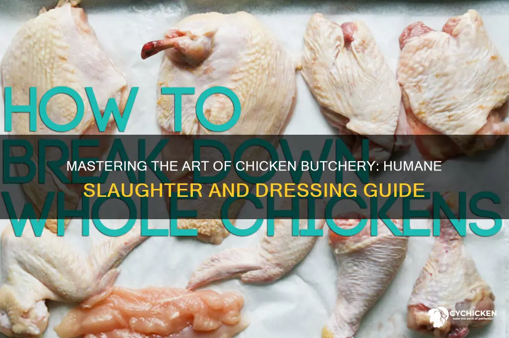 how to kill and dress a chicken