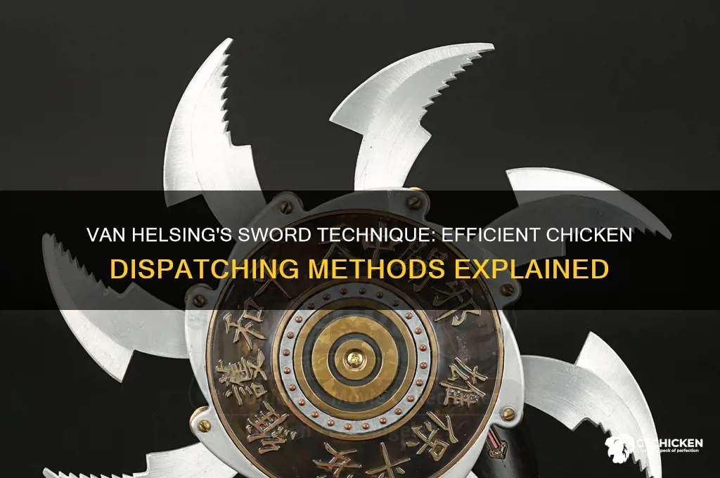 how to kill chicken with sword van helsing