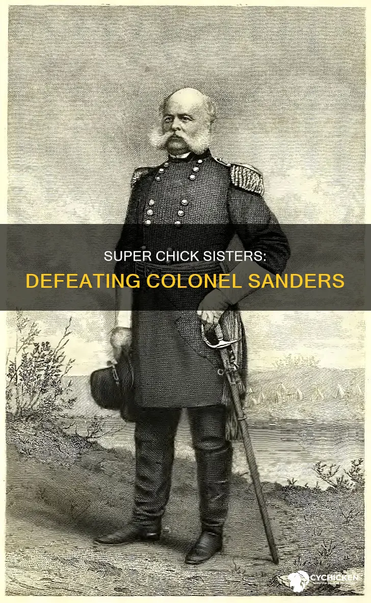 how to kill colonel sanders in super chick isters