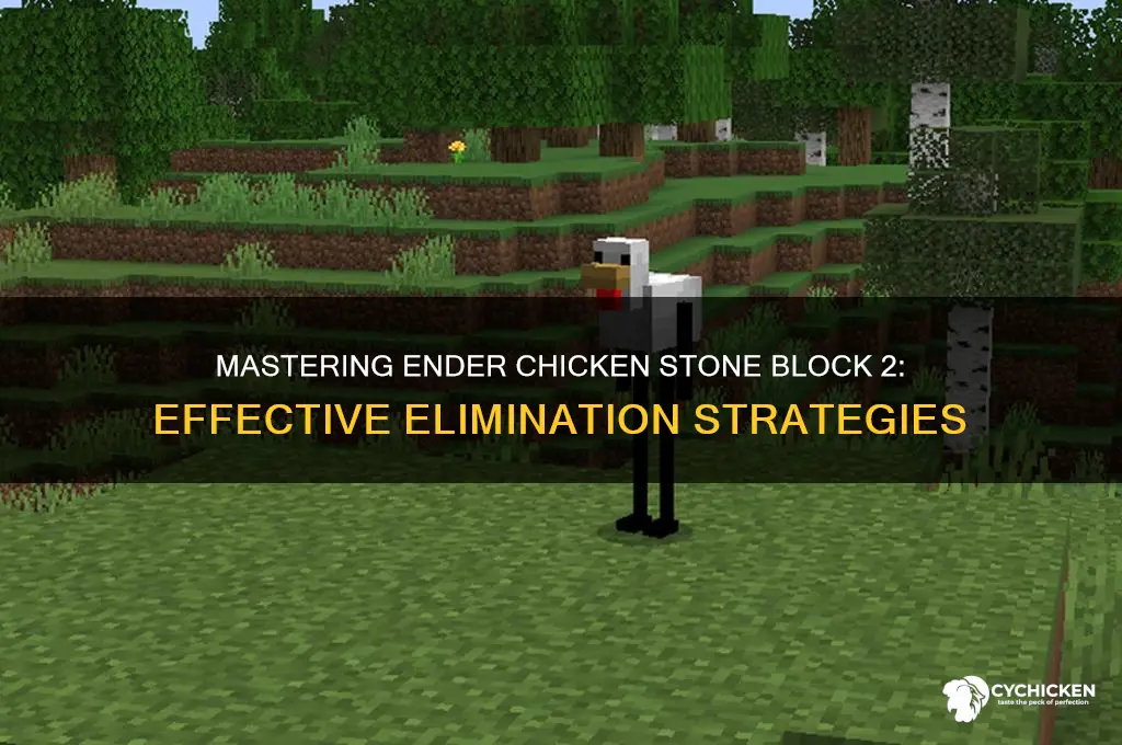 how to kill ender chicken stone block 2