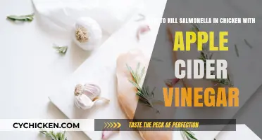 Apple Cider Vinegar: Killing Salmonella in Chicken