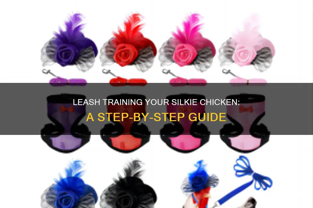 how to leash train a silkie chicken