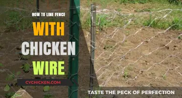 Easy Steps to Securely Line Your Fence with Chicken Wire