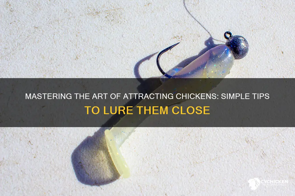 how to lure a chicken to you