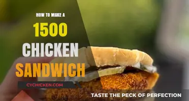 Crafting the Ultimate 1500-Calorie Chicken Sandwich: A Step-by-Step Guide