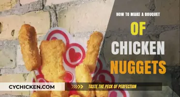Crafting a Crispy Chicken Nugget Bouquet: A Tasty DIY Guide