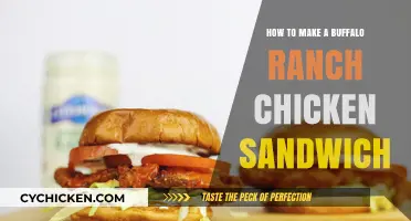 Spicy Buffalo Ranch Chicken Sandwich Recipe: Easy, Flavorful, and Delicious
