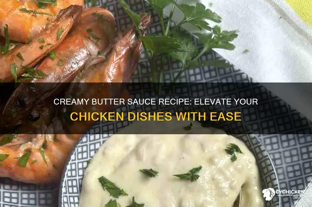 how to make a butter sauce for chicken