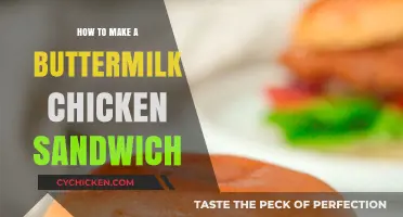 Crispy Buttermilk Chicken Sandwich: Easy Recipe for a Juicy Delight