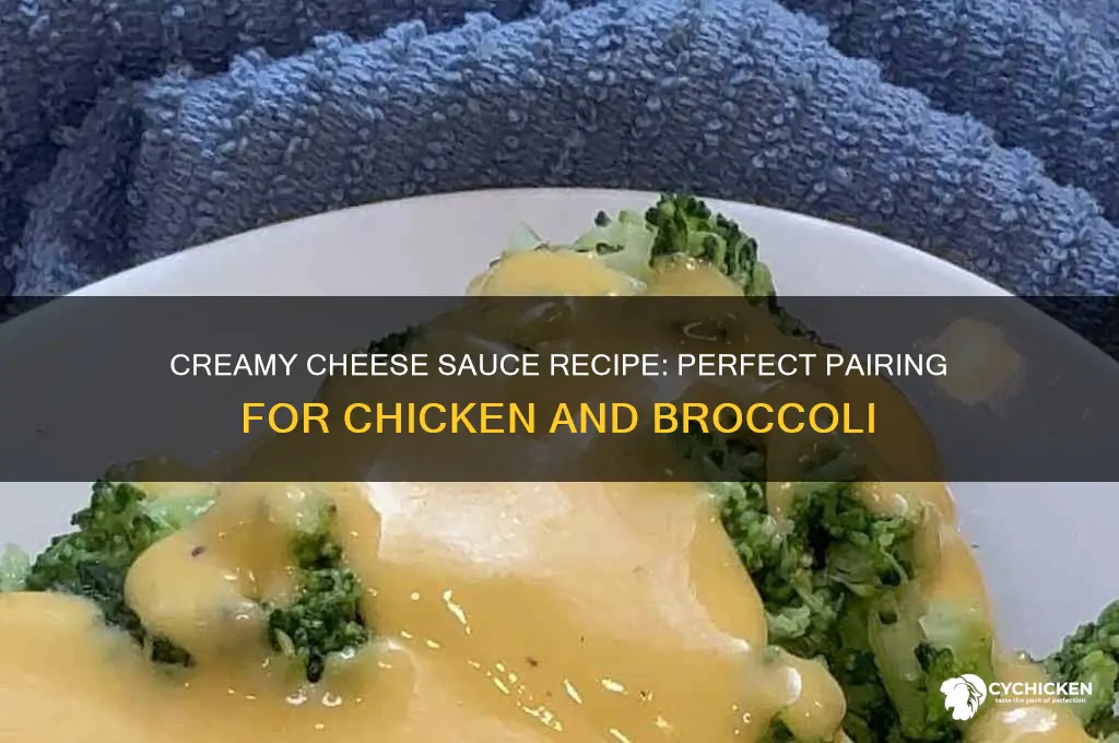 how to make a cheese sauce for chicken and broccoli