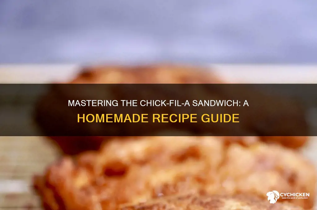 how to make a chick fil a sandwich at home