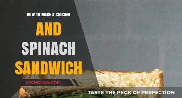Easy Chicken and Spinach Sandwich Recipe for Quick, Healthy Meals