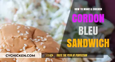 Crafting the Perfect Chicken Cordon Bleu Sandwich: A Step-by-Step Guide