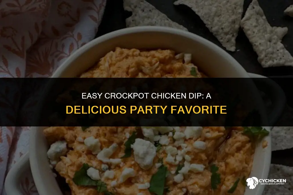 how to make a chicken dip in a crock pot