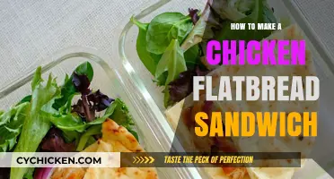 Easy Chicken Flatbread Sandwich Recipe: Quick, Tasty, and Perfect for Lunch