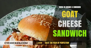 Easy Chicken Goat Cheese Sandwich Recipe: A Flavorful Lunch Idea