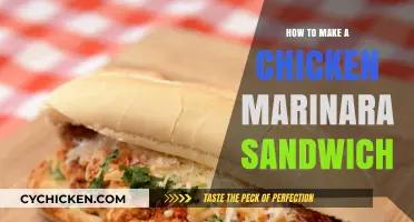 Easy Chicken Marinara Sandwich Recipe: A Flavorful Italian-Inspired Lunch Idea