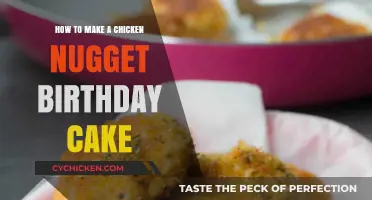 Creative Chicken Nugget Birthday Cake Recipe: A Fun Party Surprise