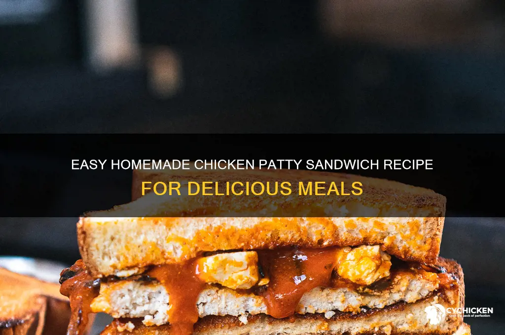 how to make a chicken patty sandwich