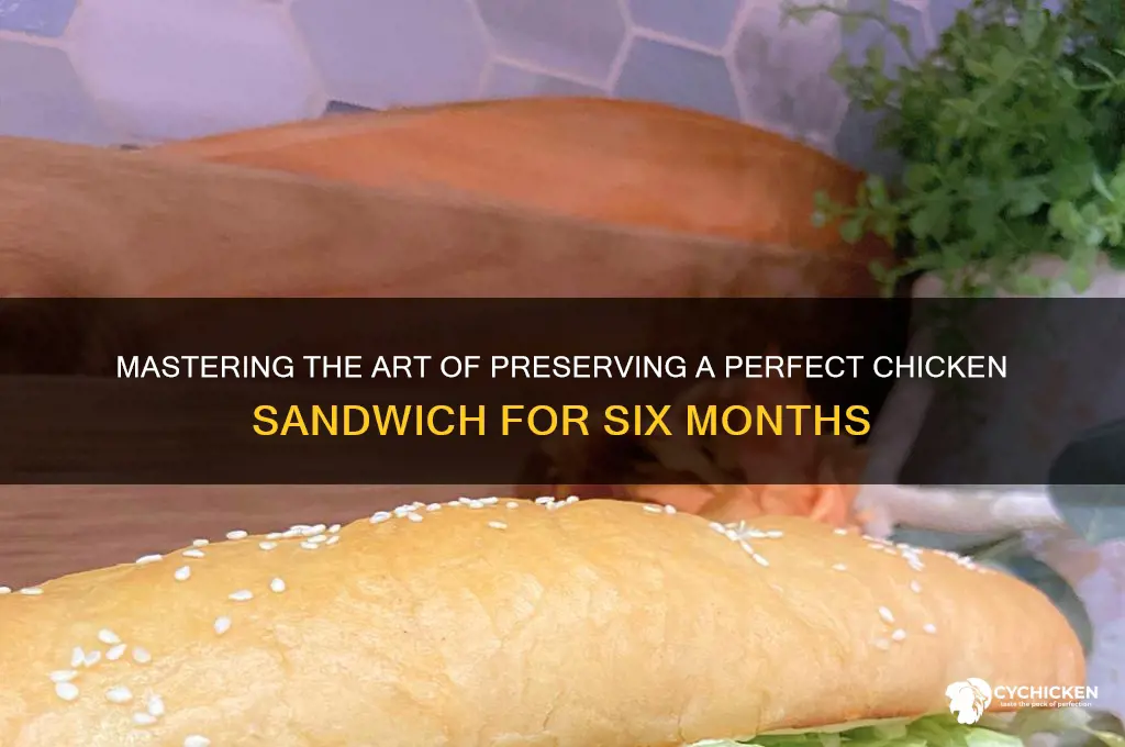 how to make a chicken sandwich 6 months