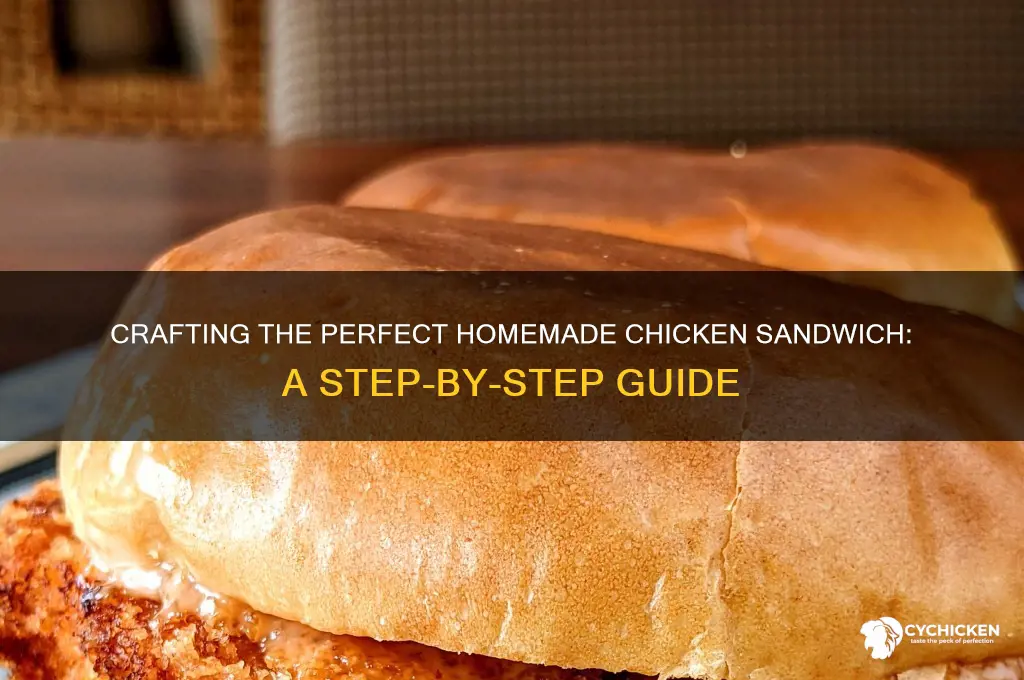 how to make a chicken sandwich from scratch
