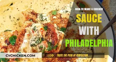 Creamy Philadelphia Chicken Sauce Recipe: Easy, Flavorful, and Quick to Make