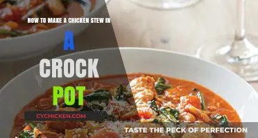 Slow-Cooked Comfort: Easy Chicken Stew in a Crock Pot