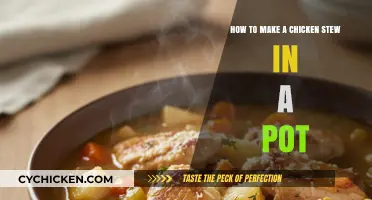 Hearty Chicken Stew: A Simple Pot Recipe for Comfort Food