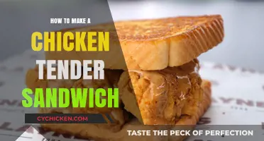 Perfect Chicken Tender Sandwich: Easy Steps for a Crispy, Juicy Delight