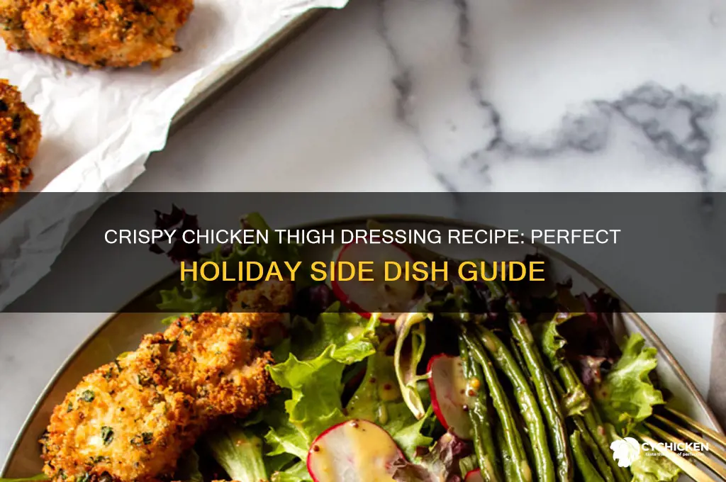 how to make a chicken thigh dressing