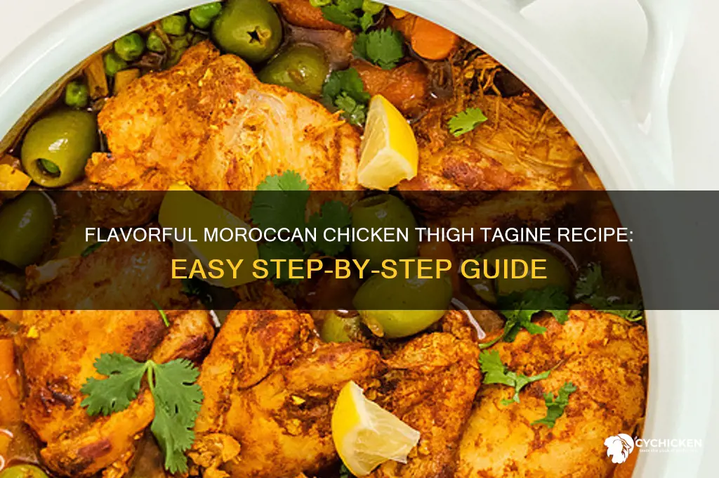 how to make a chicken thigh tagine