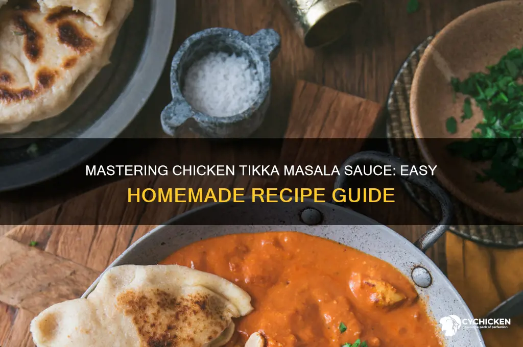 how to make a chicken tikka masala sauce