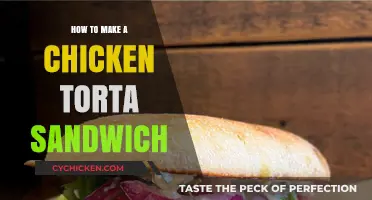Easy Chicken Torta Sandwich Recipe: A Flavorful Mexican-Inspired Delight