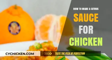Zesty Citrus Sauce Recipe: Elevate Your Chicken Dishes with Fresh Flavors