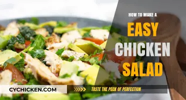 Simple and Delicious: The Perfect Easy Chicken Salad Recipe