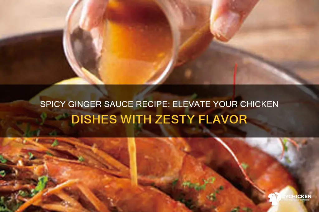 how to make a ginger sauce for chicken