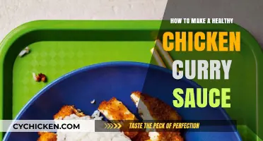 Easy, Flavorful, Healthy Chicken Curry Sauce Recipe for Home Cooks