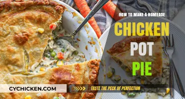 From Scratch to Comfort: Homemade Chicken Pot Pie Recipe