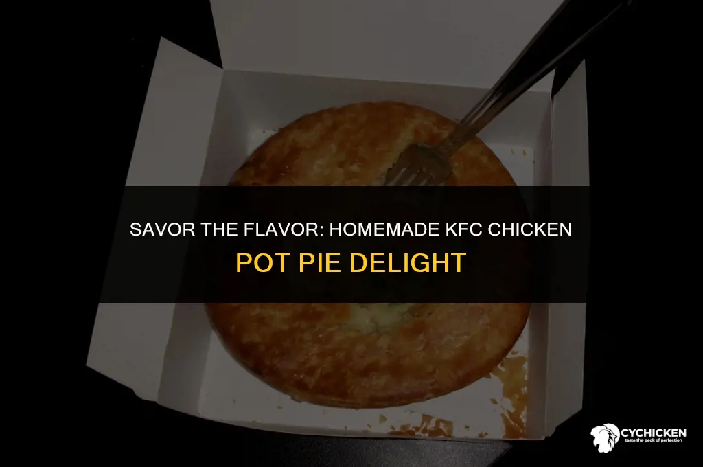 how to make a kfc chicken pot pie