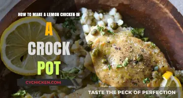 Delicious Lemon Chicken: A Simple Crock Pot Recipe