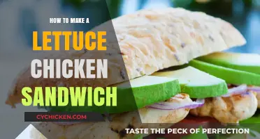 Easy Lettuce Chicken Sandwich Recipe: Fresh, Flavorful, and Simple to Make