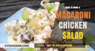 Delicious Macaroni Chicken Salad: A Simple Recipe for Summer
