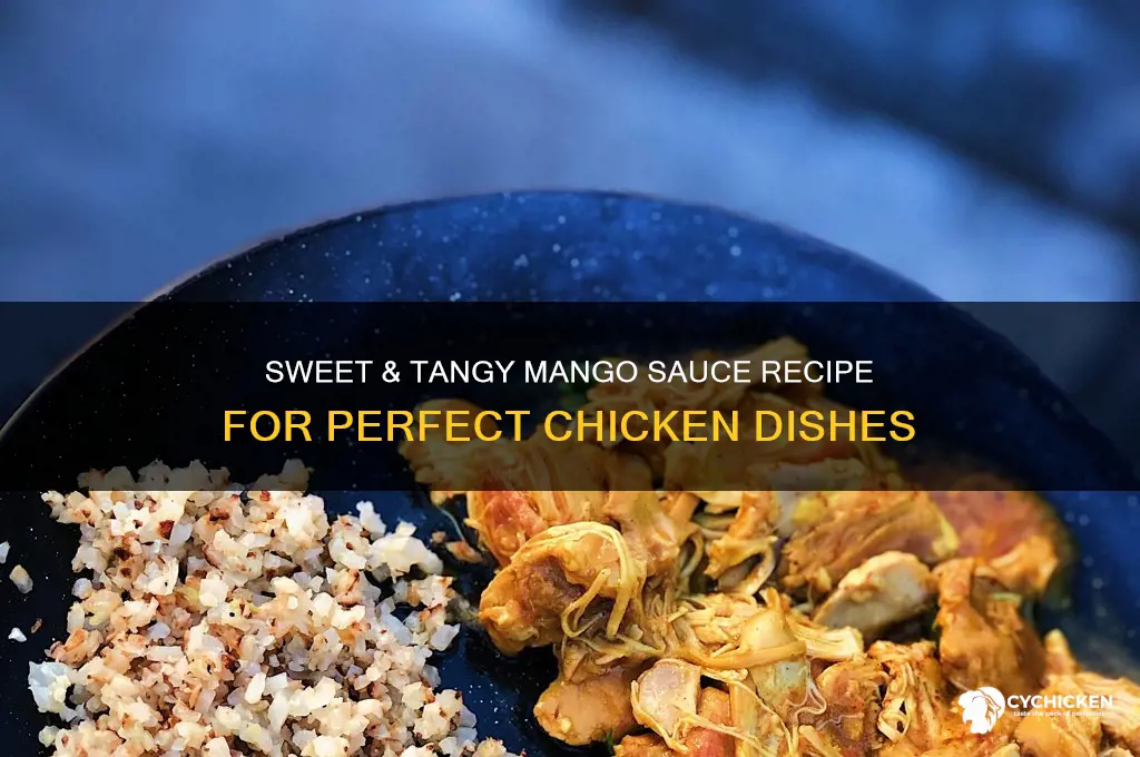 how to make a mango sauce for chicken