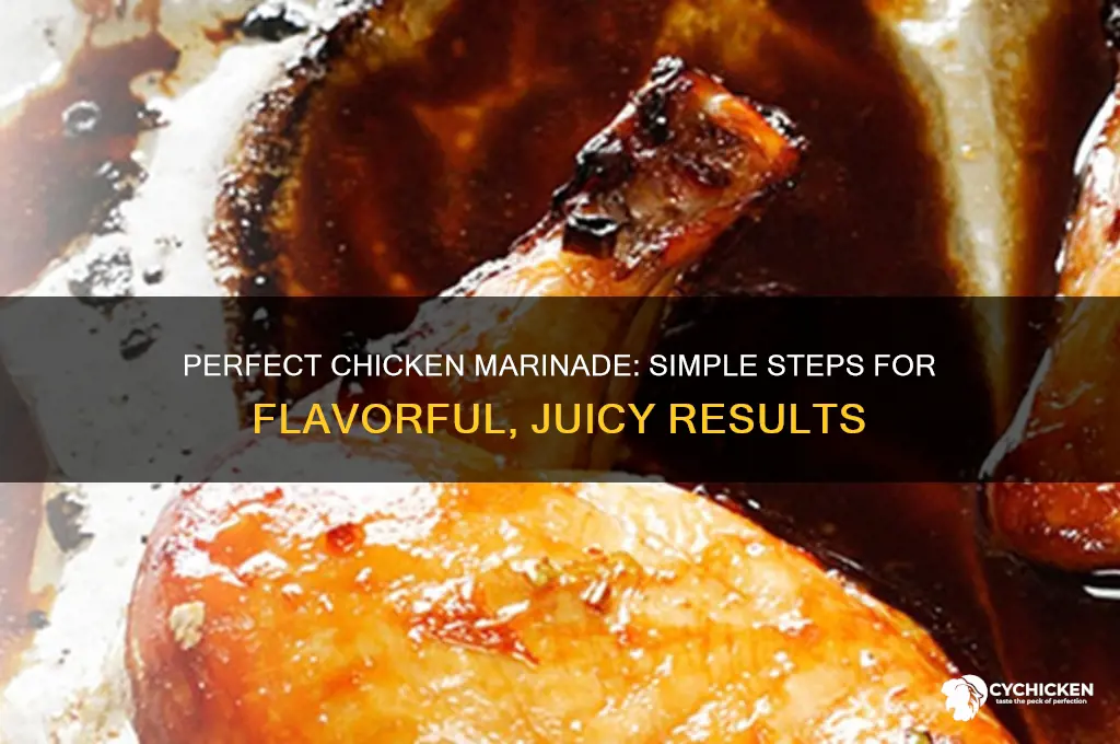 how to make a marinade sauce for chicken