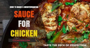 Easy Mediterranean Sauce Recipe: Elevate Your Chicken Dishes with Flavor
