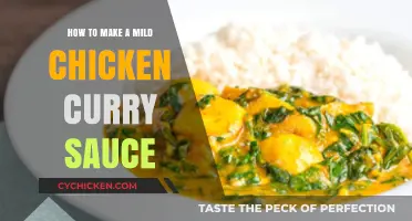 Easy Mild Chicken Curry Sauce Recipe: Simple Steps for Perfect Flavor