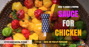 Spicy Chicken Delight: Crafting the Perfect Pepper Sauce Recipe