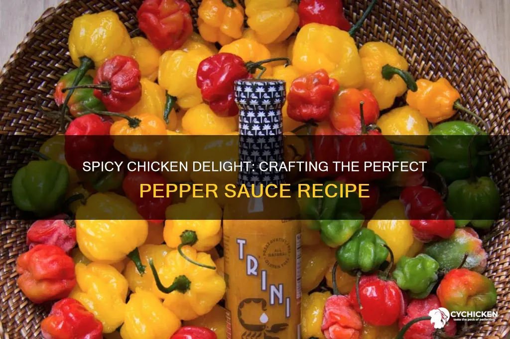 how to make a pepper sauce for chicken