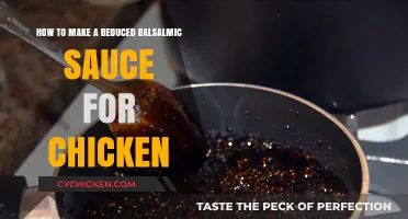 Easy Reduced Balsamic Sauce Recipe for Perfect Chicken Dishes